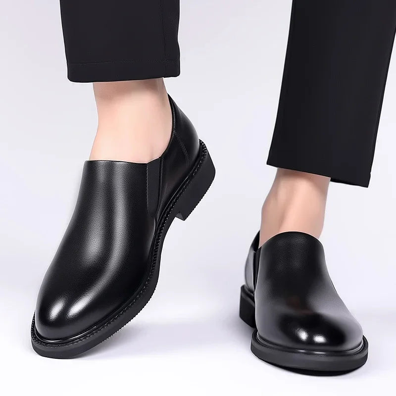 Italian Formal Shoes Mens Dress Shoes Business Leather Wedding Dress Man Oxford Shoes For Men Office Scarpe Uomo Eleganti