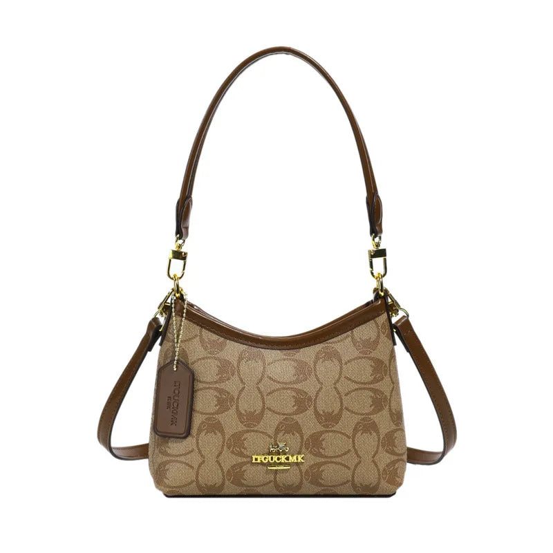 Ladies Elegant Underarm Handbags Geometric Print Wallets For Women Hobo Handbags Hand Bag Ladies Shoulder Crossbody Bags