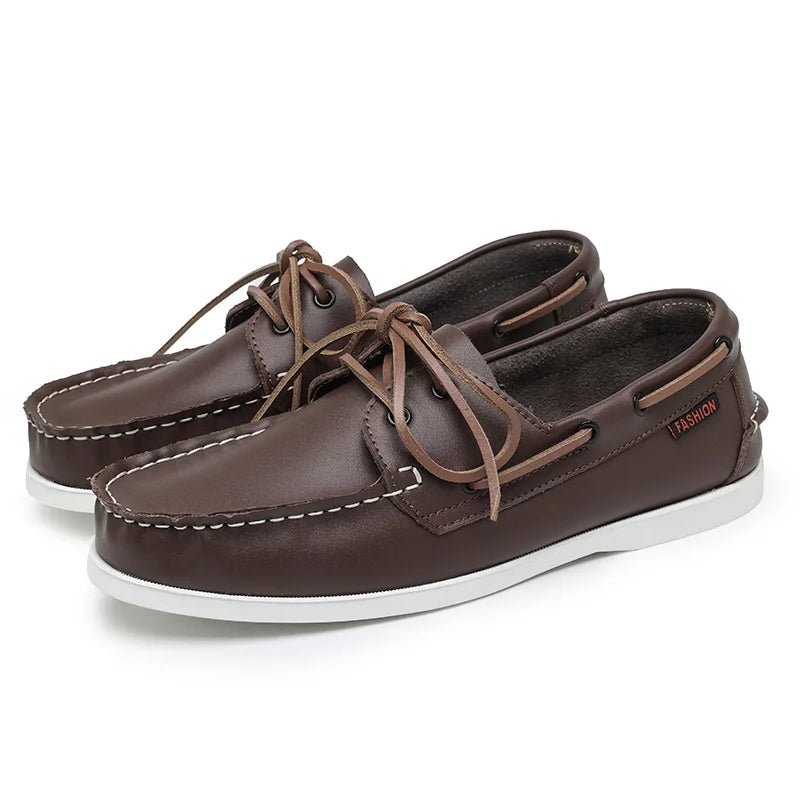 Men Loafer Shoes High Quality Handmade Wear-Resistant Genuine Leather Casual Shoes Business Luxury Dress Designer Shoes Driving