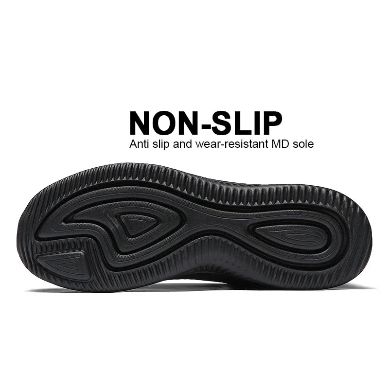 Men Sneakers Summer Breathable Walking Shoes 2024 New Lightweight Sport Shoes High Quality Mesh Knit Tennis Shoes Large Size 45