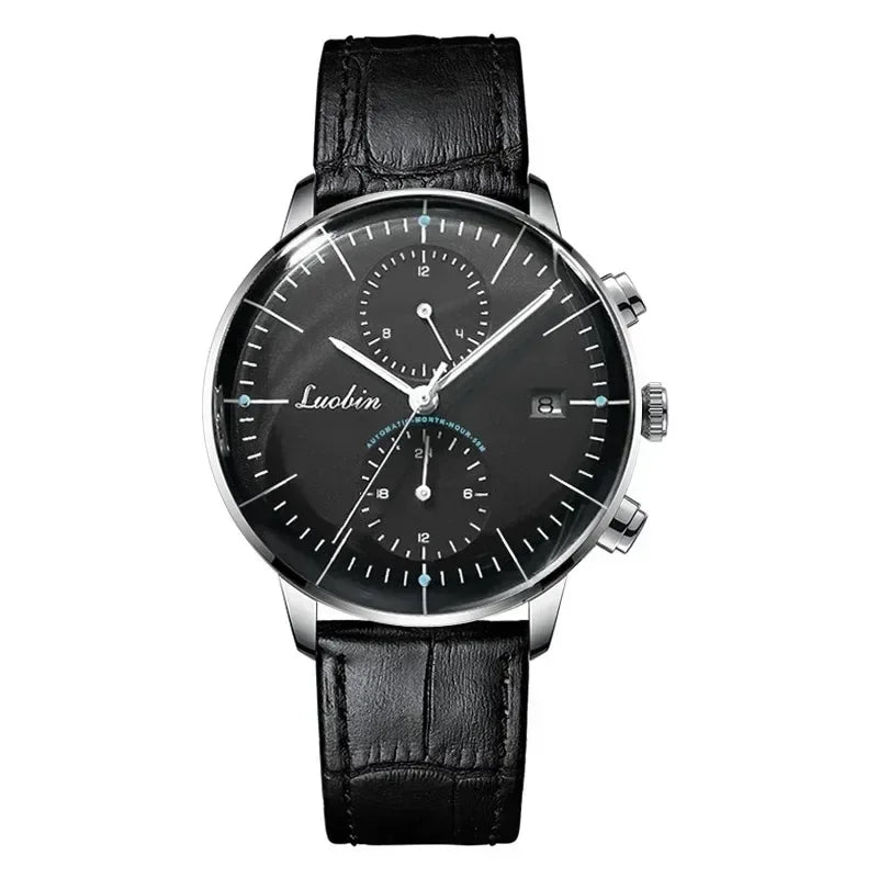 42mm Classic Fashion Quartz Watch Chronograph Calendar Luminous Waterproof Stainless Steel Mens Quartz Watch Luxury Watch Custom