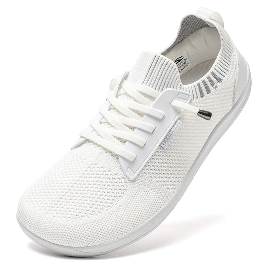 HOBIBEAR Wide Toe Barefoot Shoes Mens Womens Slip-On Minimalist Walking Sneakers Shoes | Zero Drop Sole | Breathable Mesh