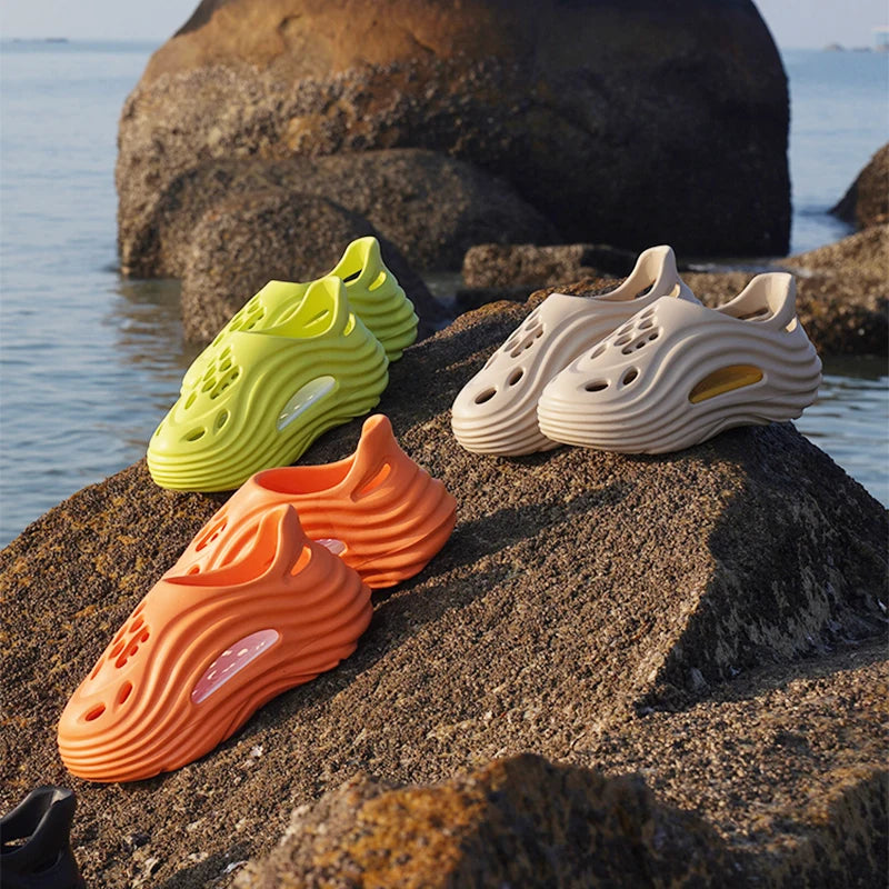 Men Shoes Slippers Men Garden Flat Sandals Platform Sandals Man Summer Sandals 2024 Male Sneakers Outdoor Flip Flops Home Clogs