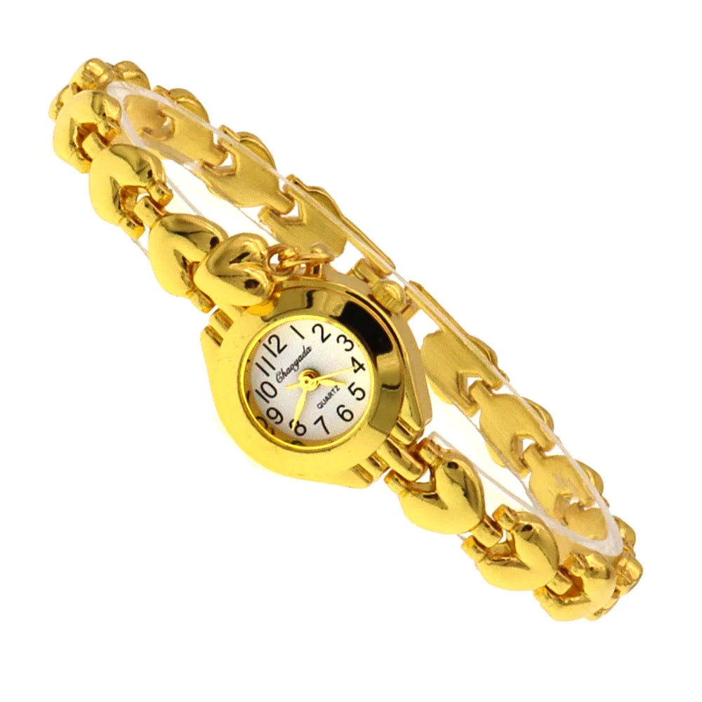 10pcs/Lot, Retro Quartz Watch Classic Ladies Bracelet Watches Women High Quality Wristwatch Vintage Female Clock Wholesales