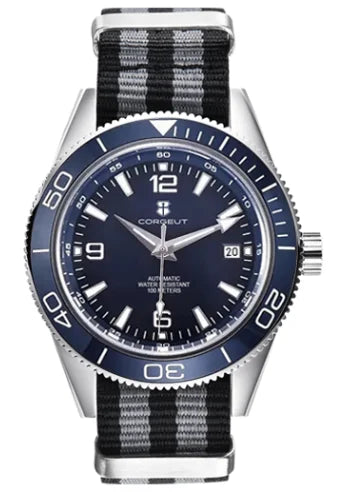 Luxury Corgeut Men's Watch 41mm Ceramic Bezel Waterproof 100m Sapphire Mechanical Diver Military NH35 8215 Automatic RELOJ