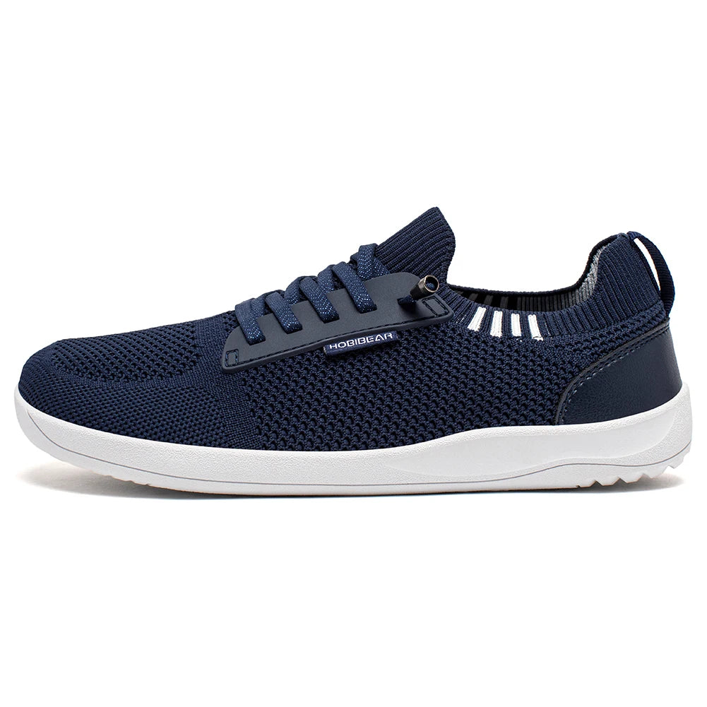 HOBIBEAR Wide Toe Barefoot Shoes Mens Womens Slip-On Minimalist Walking Sneakers Shoes | Zero Drop Sole | Breathable Mesh