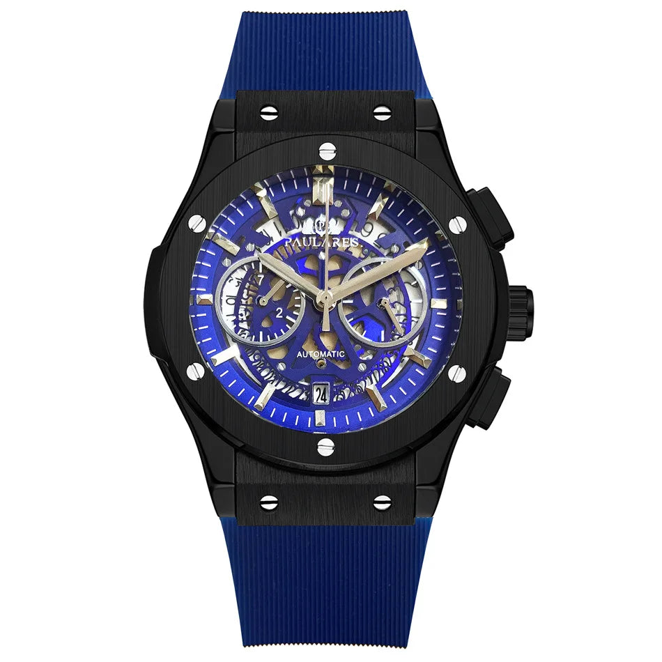 PAULAREIS P Brand Fashion Luxury Men's Quartz Watches Waterproof Luxury Watch Sport Clock Men Classic Business Wristwatch Male