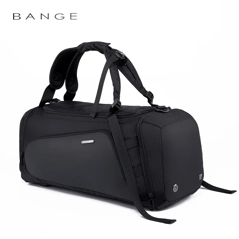 Bange Gym bag for Men Suitcase Multifunction Large Capacity Waterproof Anti-stain Men Duffle Bag Travel Hand Luggage Bags
