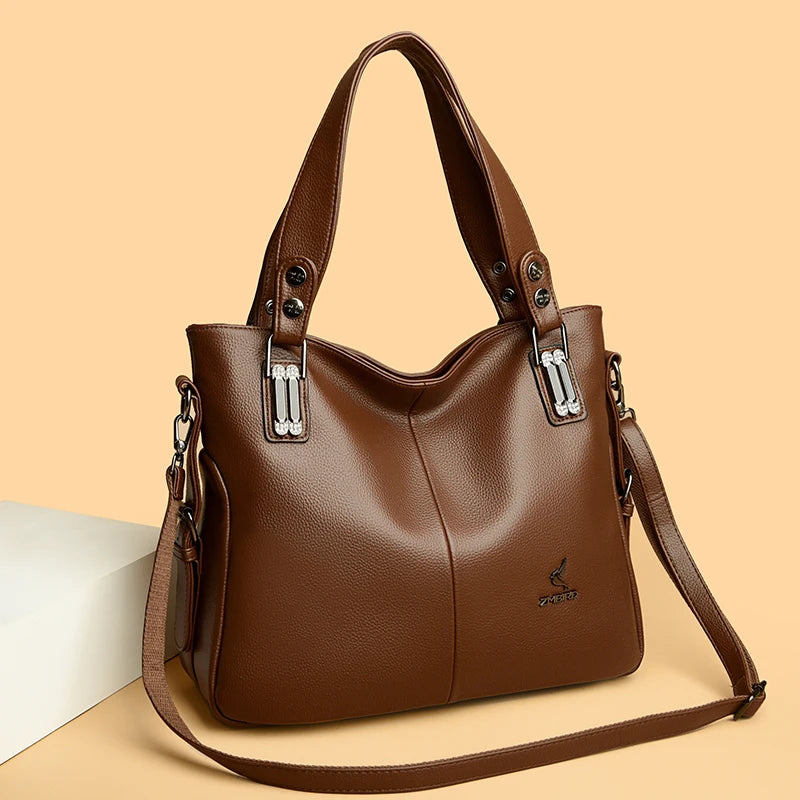 Women Soft Leather Handbags Women Messenger Bags Designer Crossbody Bag Women Top-handle Bags Tote Shoulder Bags Bolsos mujer