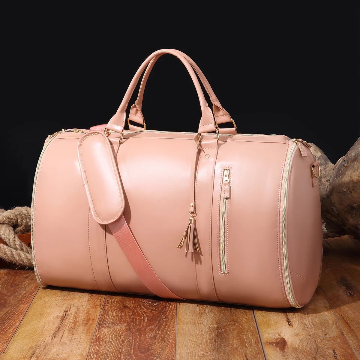 Garment Bag for Travel Carry On Travel Bag with Shoulder Strap - Ideal for Business Trips and Weekend Getaways