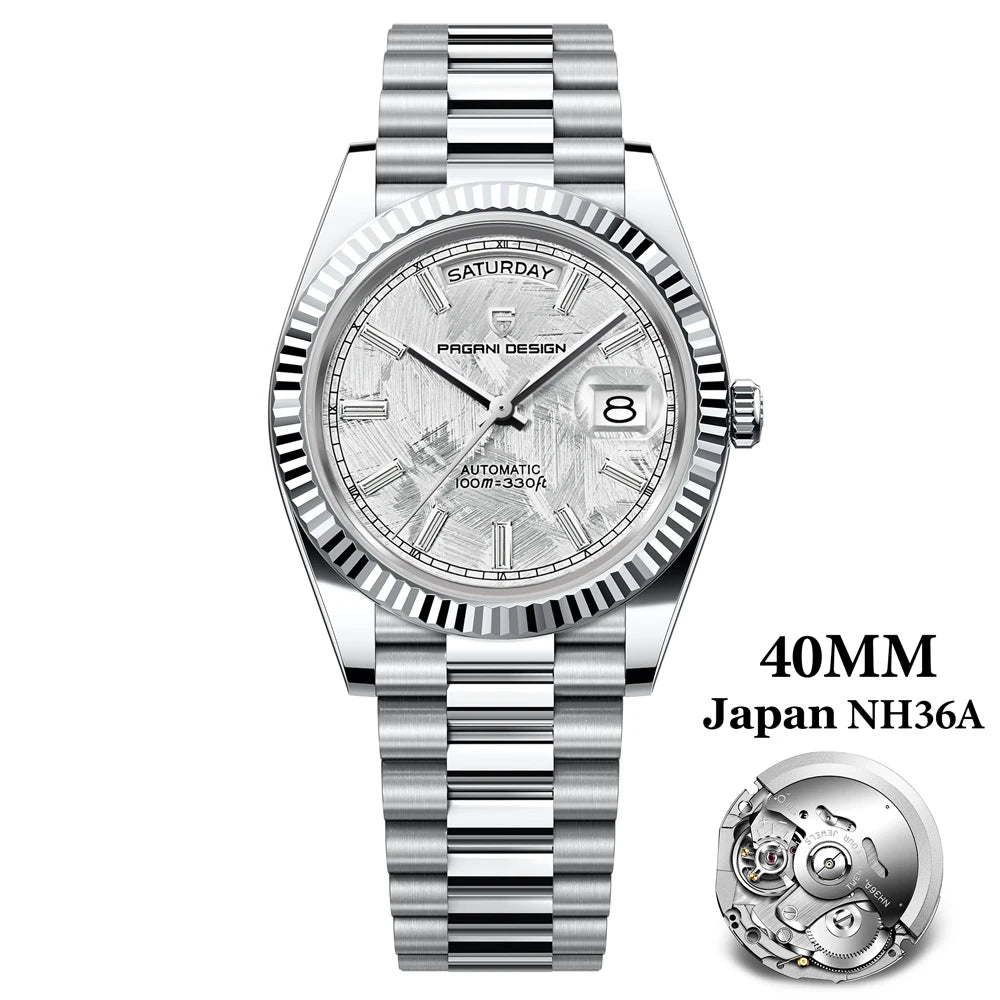 PAGANI DESIGN DD36 Gold Green V2 Men's Mechanical Watches Luxury Automatic Watch For Men 2023 New AR Sapphire glass Wrist watch