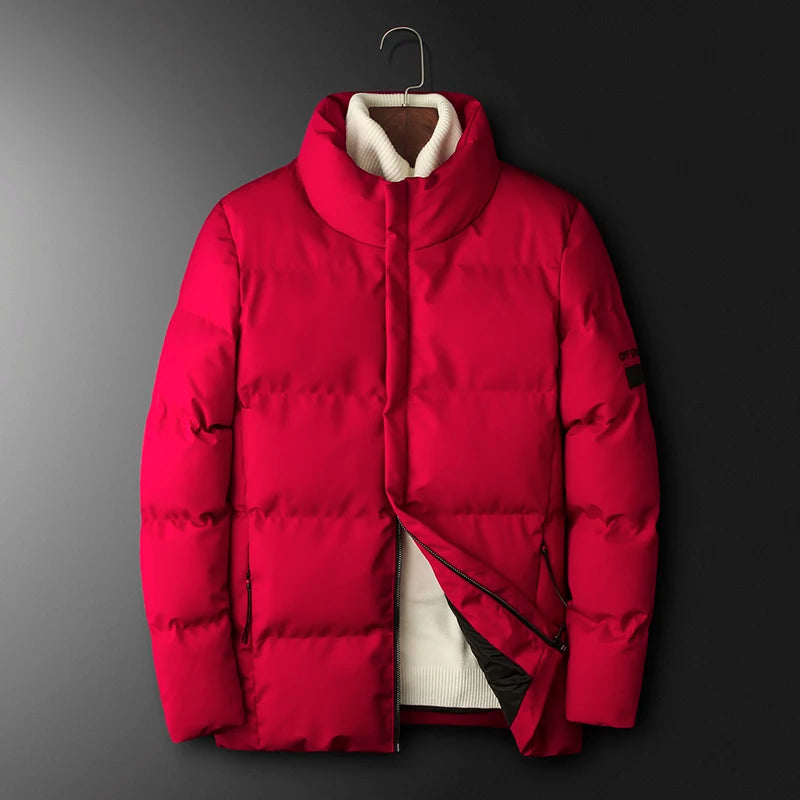 Men Thickened Puffer Jackets 2024 Winter Down Cotton Jacket Padded Jacket Man Warm Coats Clothes Ropa De Hombre Men Clothing