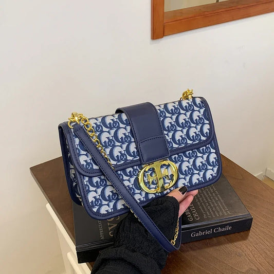 Trendy Fashion Large Capacity Crossbody Handbag For Women With Leather Material And Simple Vintage Look