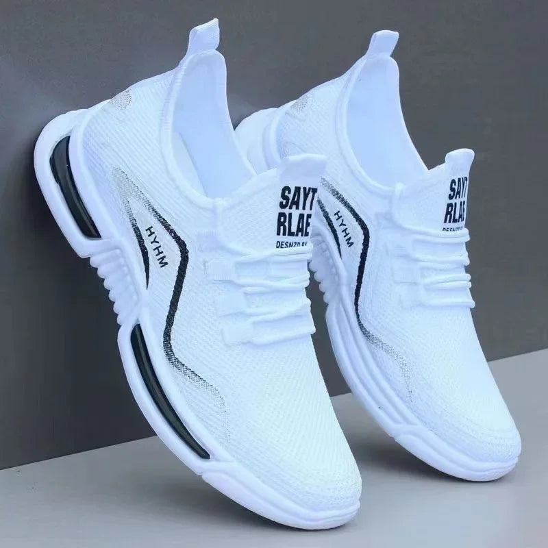 Men Shoes Casual Slip on Fashion Sneakers Male Sport Running Shoes Training Walking Tennis Shoes Non Slip Workout Flatsv