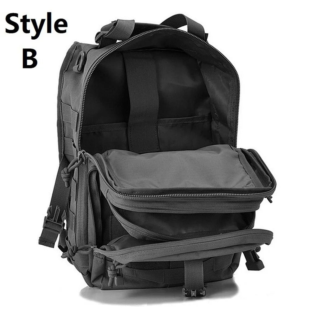 Sling Backpack Molle Waterproof Rucksack Bag Shoulder Bags Hiking Camping Travelling Backpacks Chest Bags