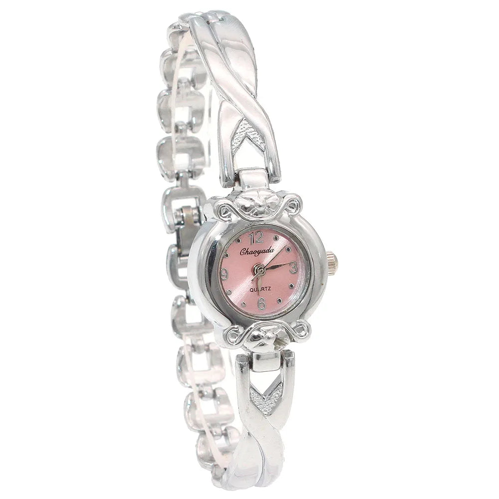 10pcs/Lot, Retro Quartz Watch Classic Ladies Bracelet Watches Women High Quality Wristwatch Vintage Female Clock Wholesales
