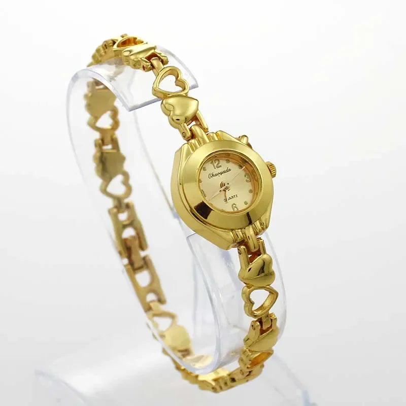 10pcs/Lot, Retro Quartz Watch Classic Ladies Bracelet Watches Women High Quality Wristwatch Vintage Female Clock Wholesales