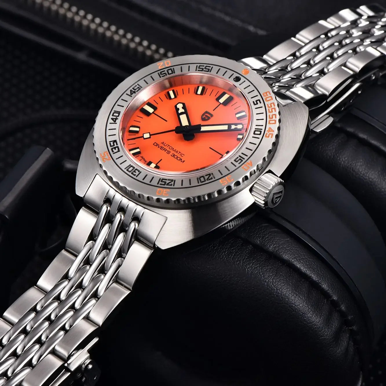 Pagani Design 2025 New Men Mechanical Watch NH38A PD1719 Sapphire Crystal Stainless Steel Business Waterproof 300m Reloj Hombre