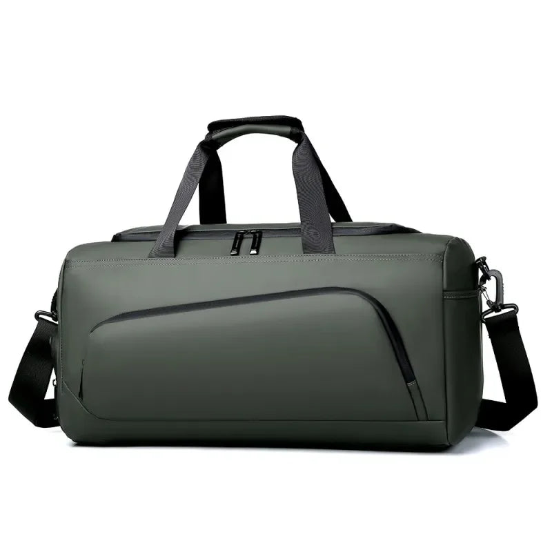 Sports Gym Bag Large Capacity Handbag Portable Travel Duffel Bag, Multi-compartment with Shoes Storage,Perfect for Vacation,Gym