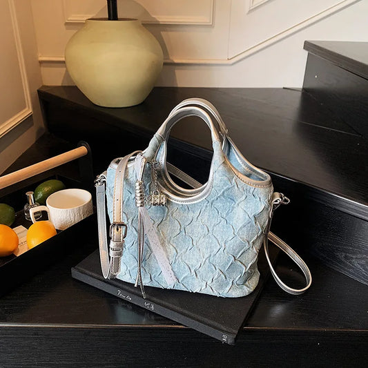 New 2025 Autumn Winter Spacious Handbag for Women  Minimalist Shoulder Crossbody Purse  Fashionable Handbag Gift