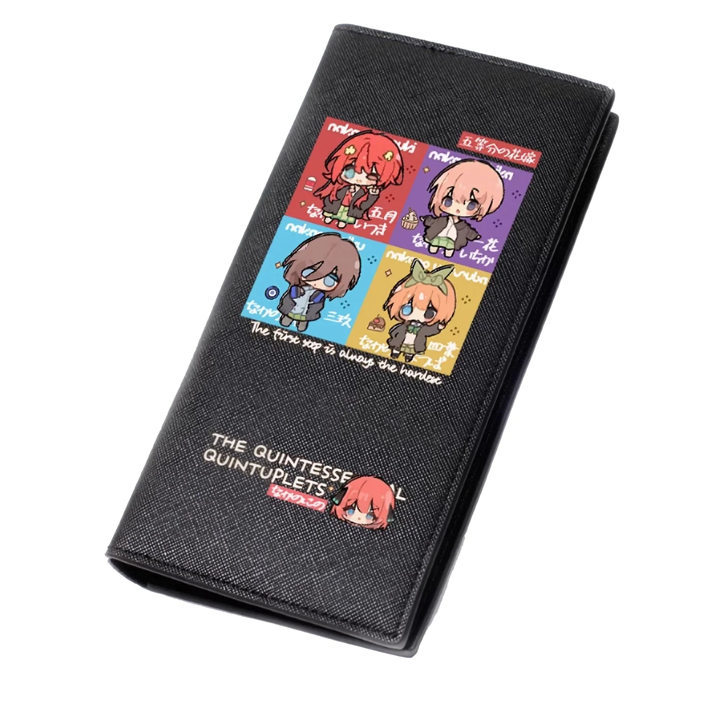 Hot Anime The Quintessential Quintuplets Nakano Miku Kawaii Women Long Purse Pu Leather Wallet ID Card Holder Girl Coin Purse