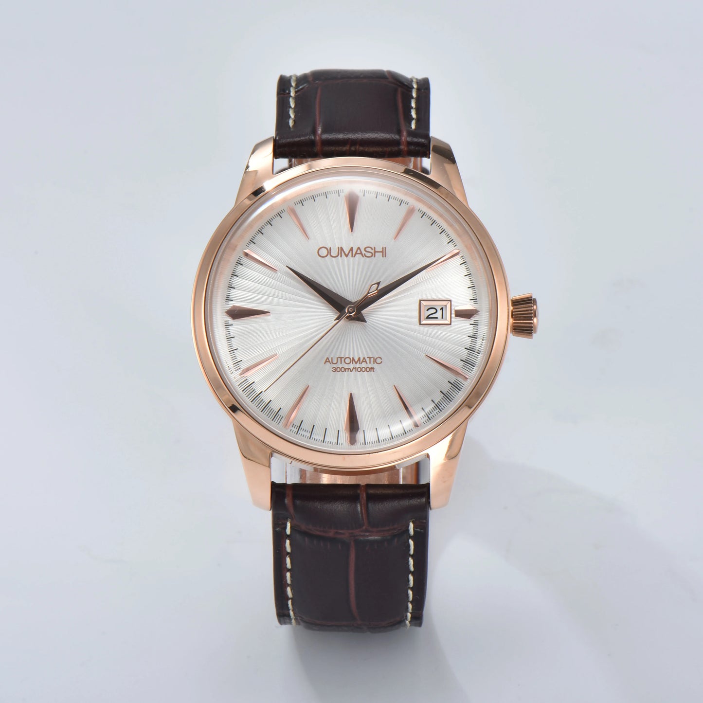 OUMASHI Design 40mm Cocktail Men's Automatic Watch NH35 watch 10ATM Double Dome Waterproof Wristband Sapphire crystal