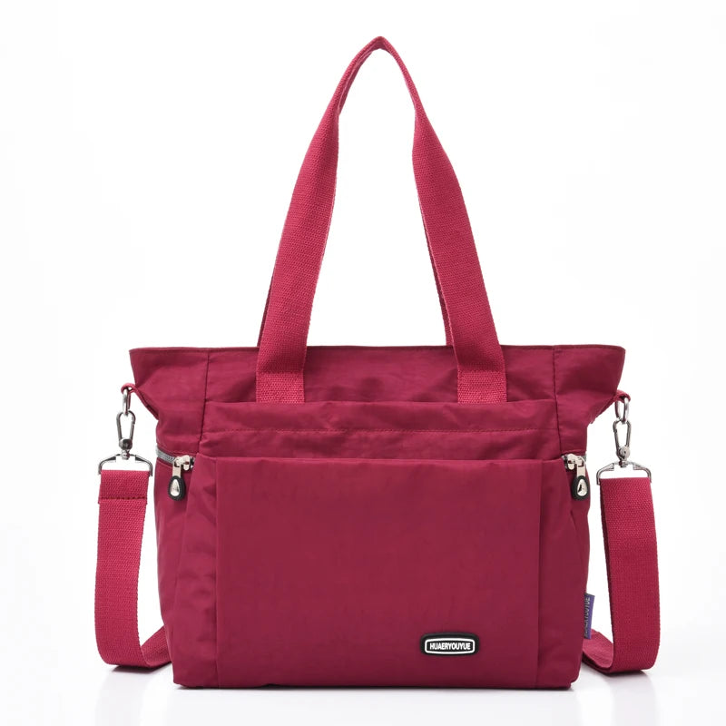New Women's Shoulder bag Female Travel Handbag Large Capacity Ladies Messenger Bag Nylon light Tote CrossBody Bag Shopping Bag