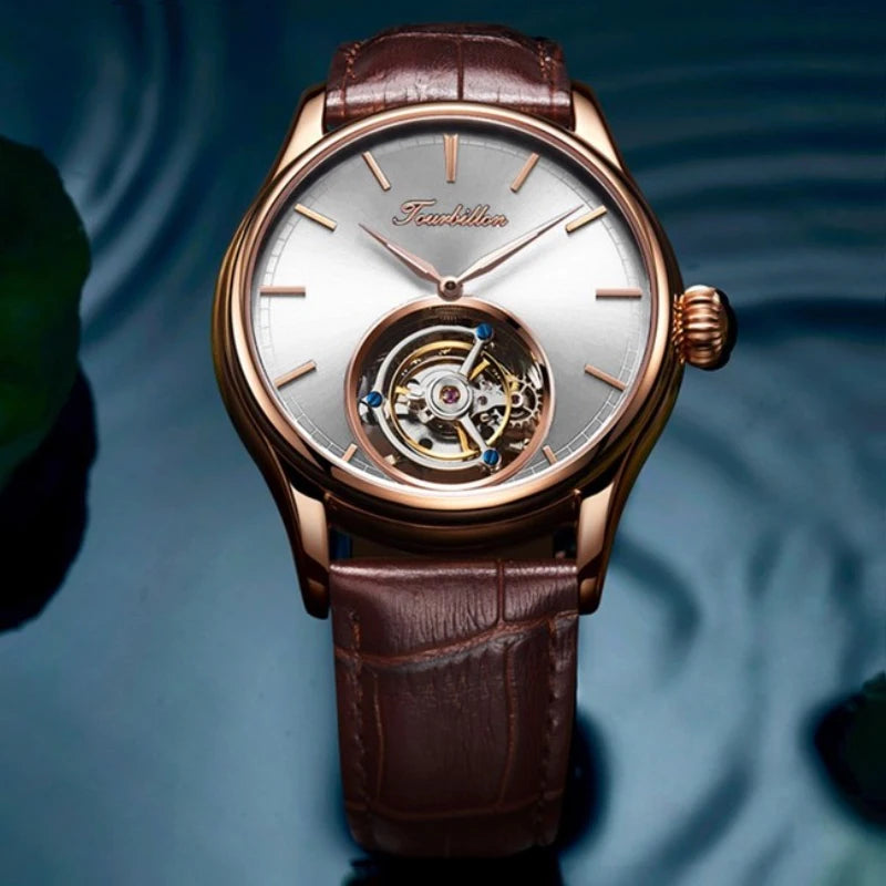 AESOP New Original Real Flying Tourbillon Movement Watch For Men Waterproof Mechanical Watches Men Sapphire Brand Official Store