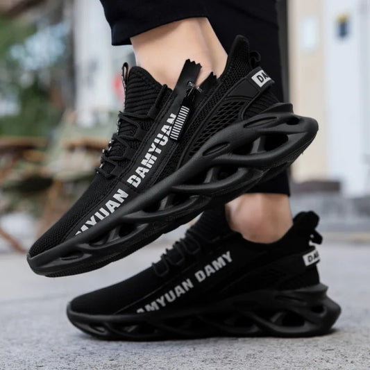 Hot Selling Men's Network Surface Fashion Sneakers Breathable Fashion Casual Board Shoes Air Force Small White Shoes Men's Shoes