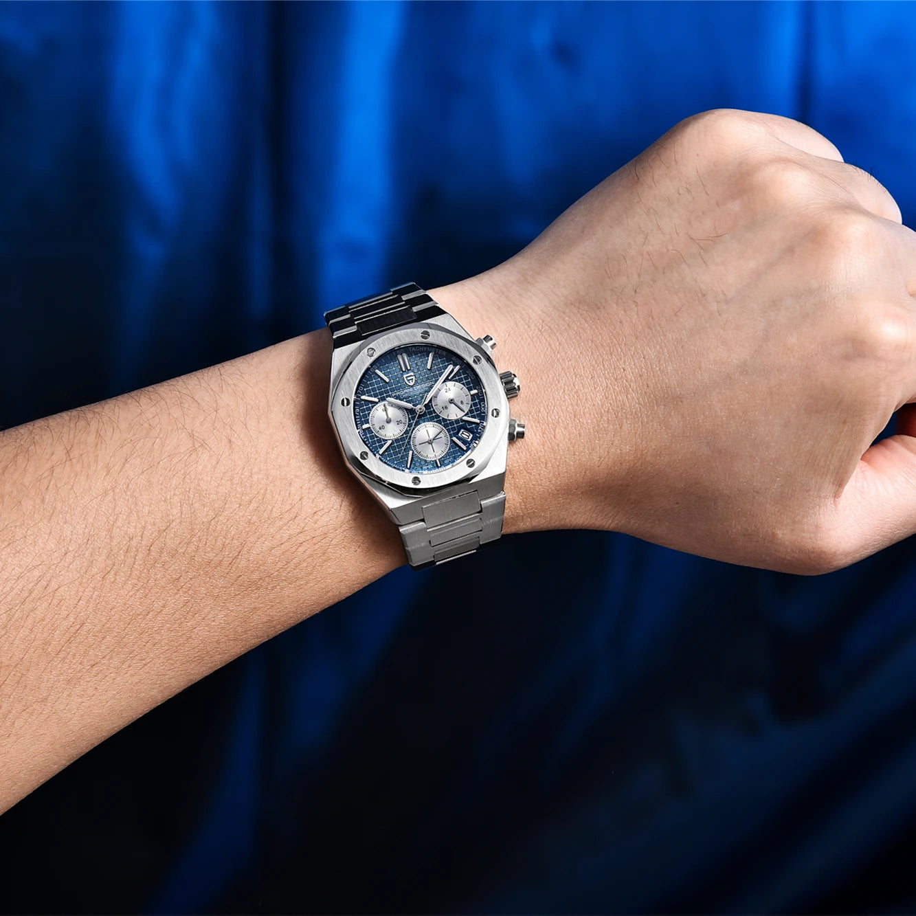 PAGANI DESIGN PD1707 Men's Quartz Wristwatch Business Casual Luxury Watches Sapphire Waterproof Stainless Steel Watch for men