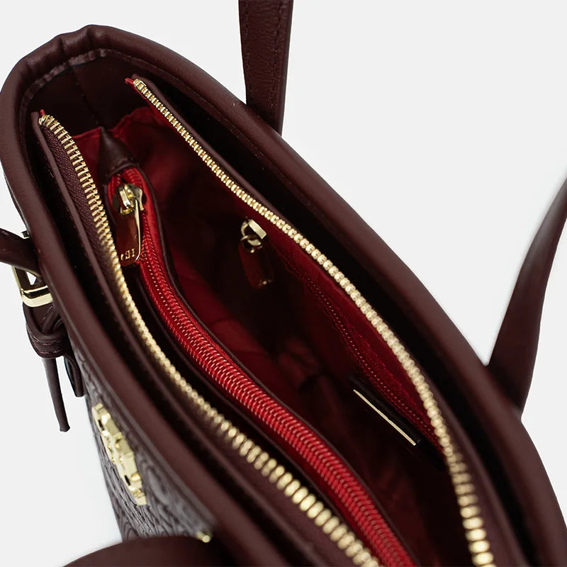 Carolina Herrera Women's Handbag Luxury Handbag Classic Brand Fashion PU Multifunctional Vintage Ladies