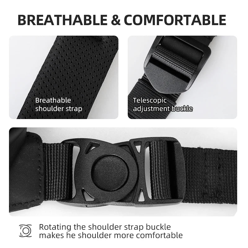 Mark Ryden 2022 New Men Shoulder Bags High Capacity Sling bag Men YKK Zipper Water Resistant Short Trip Crossbody Bag Men