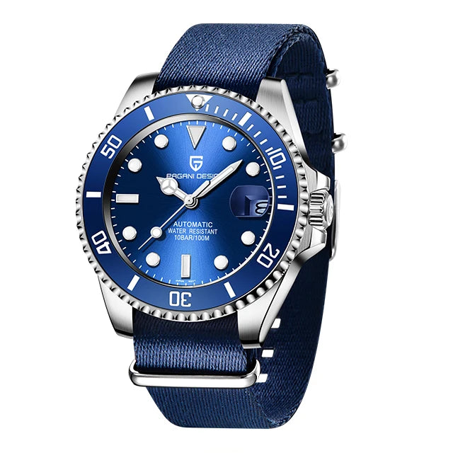 PAGANI DESIGN brand stainless steel calendar waterproof night light men's watchBusiness Automatic watch Machinery sapphire watch