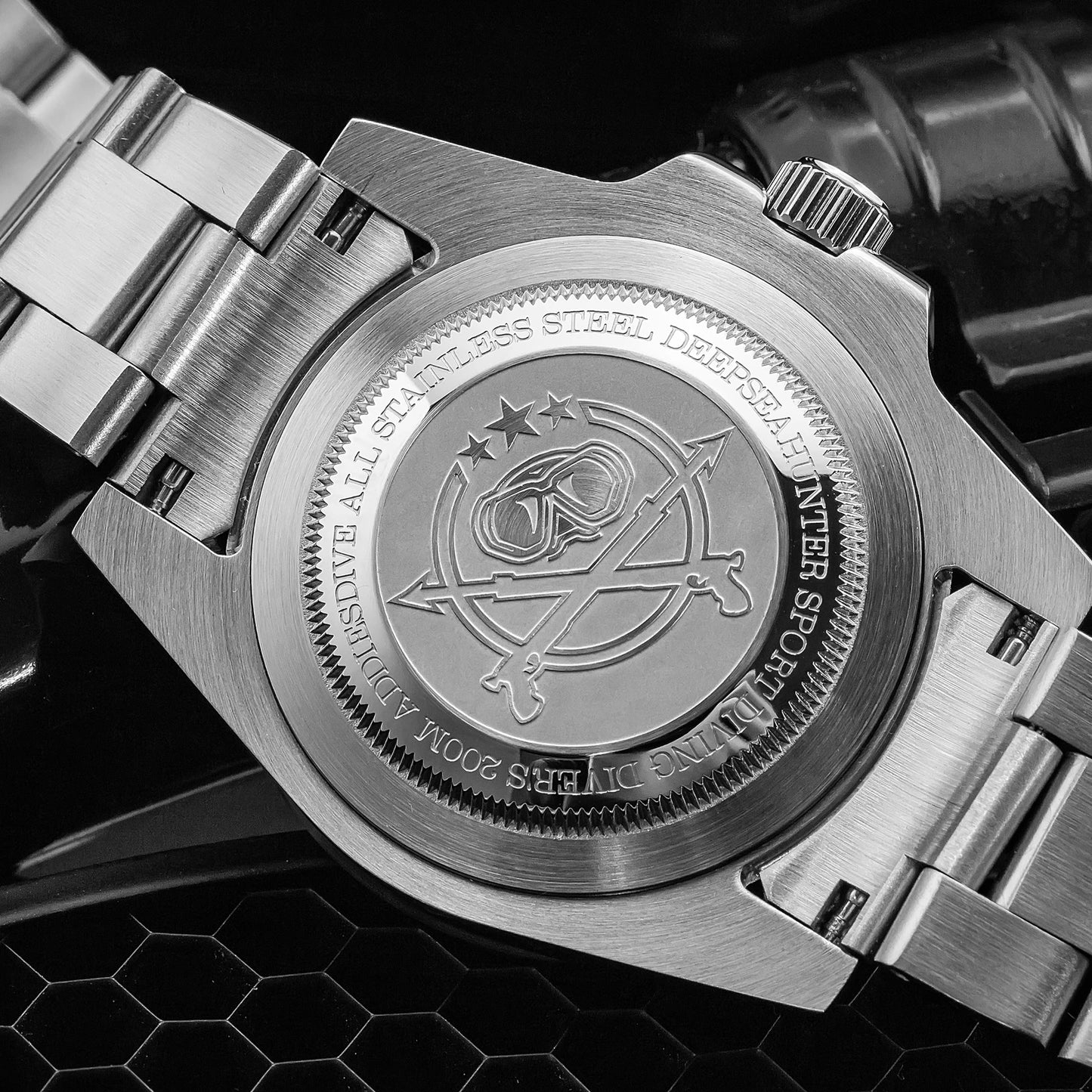 ADDIESDIVE AD2054 Quartz Watch 200M Waterproof Stainless Steel Men's Watches Super Luminous Miyota 2115 Reloj Hombre WristWatch