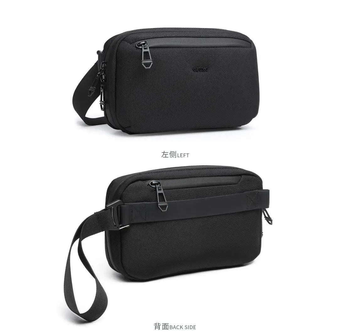 OZUKO SIim Pouch Outdoor Waterproof Electronic Storage Bag for Daily Commuting, Handheld Bag