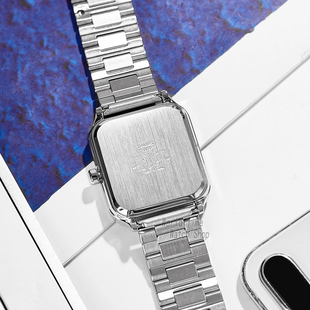 Casio wrist watch for men Fashion top luxury set quartz Waterproof  Limited edition model new style  Moonphase Square Watchs