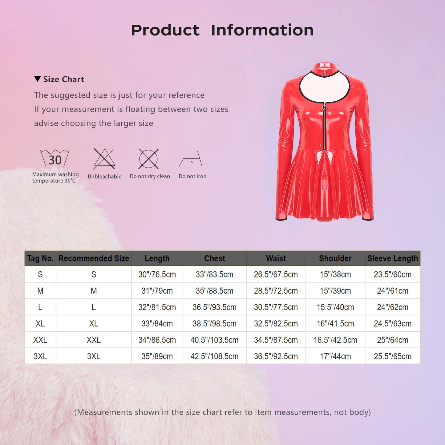 Womens Shiny PU Leather Mini Dress Mock Neck Cut Out Long Sleeve High Waist Micro A-line Dress Night Club Wear Lingerie Dresses