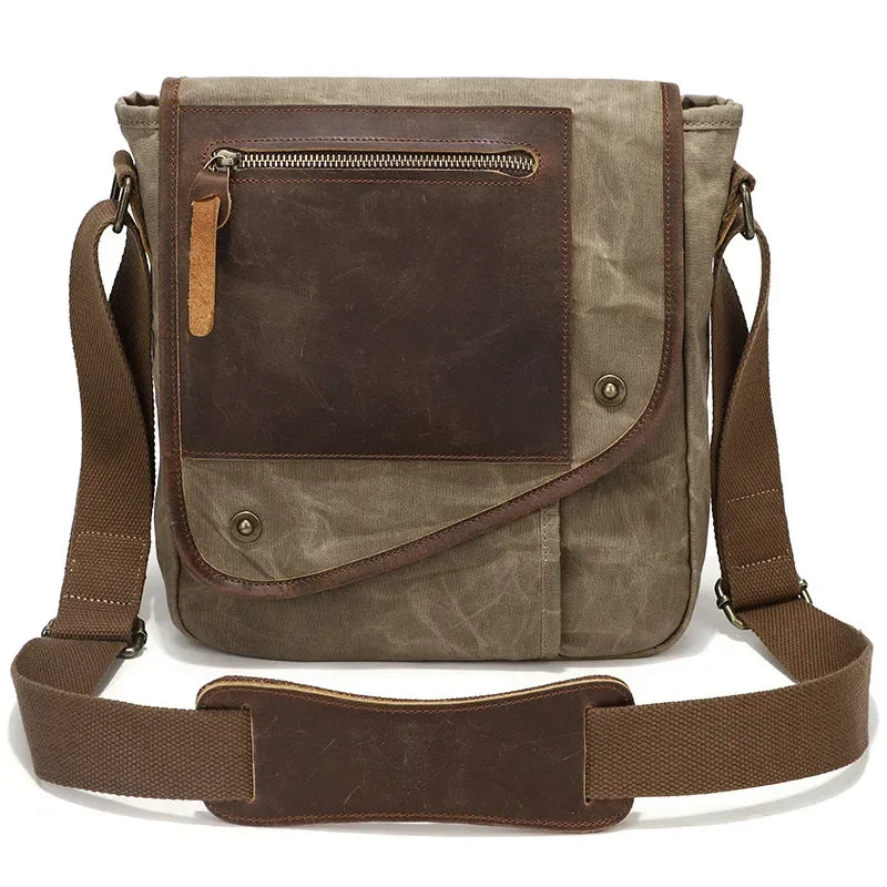 M532 New Arrive Multifunction Casual Vintage Messenger Bag Men's Shoulder Bag Batik Waterproof Canvas Bag Cross Body Sling Bags