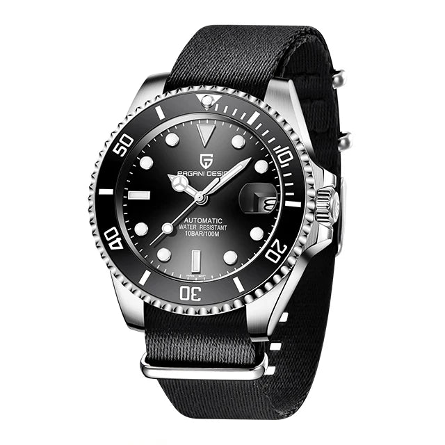 PAGANI DESIGN brand stainless steel calendar waterproof night light men's watchBusiness Automatic watch Machinery sapphire watch