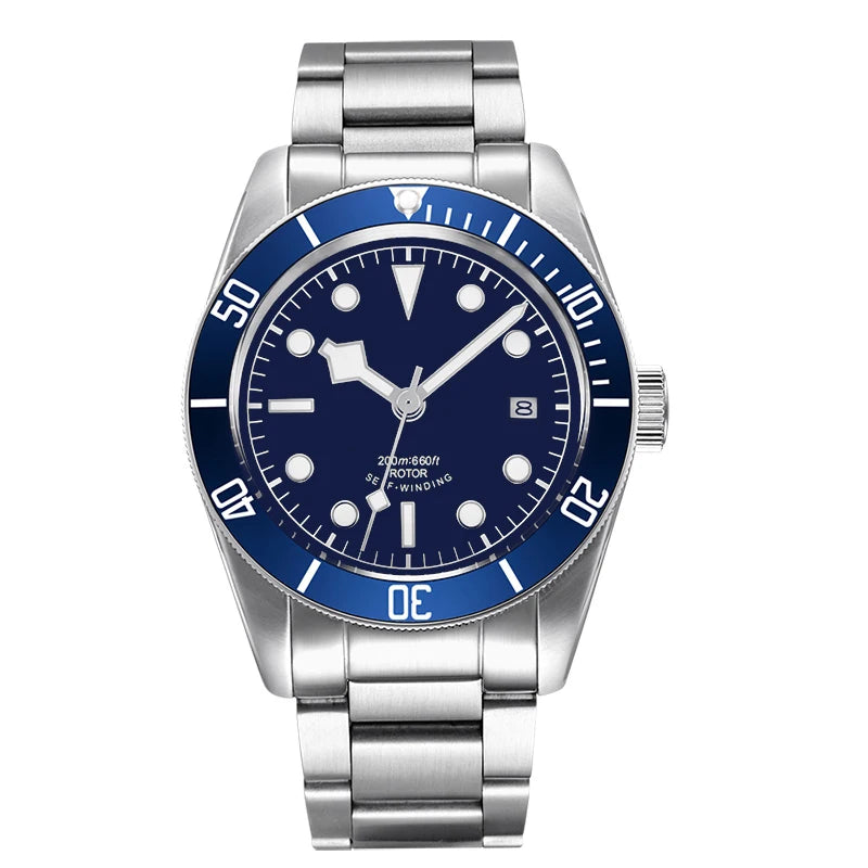 41MM Corgeut Men Mechanical Wristwatch Luxury nh35 Automatic Watches 100m waterproof Sapphire Glass Watch for Men Luminous Reloj