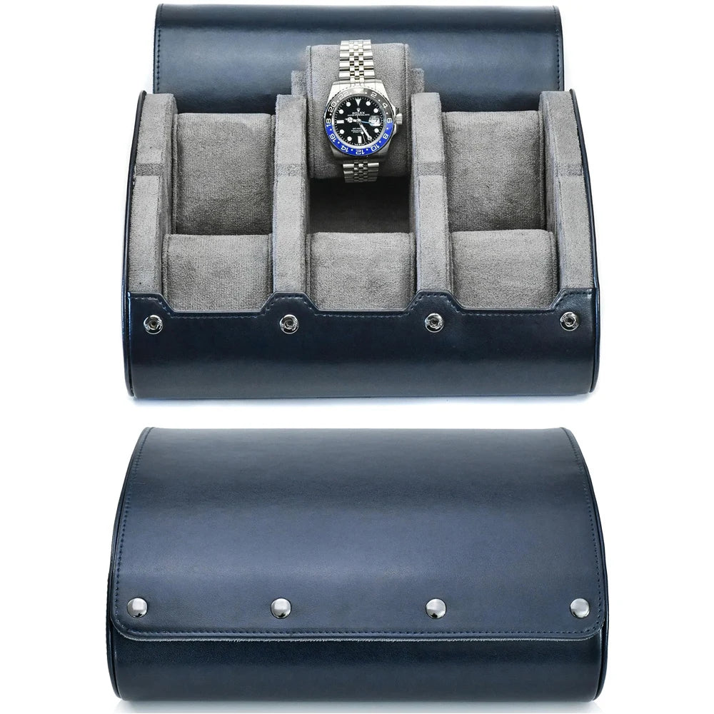 Watch Case Travel Organizer - Watch Roll Case - 3/6 Watch Case Display Storage - Watches Accessory Gift -Watch Organizer for Men