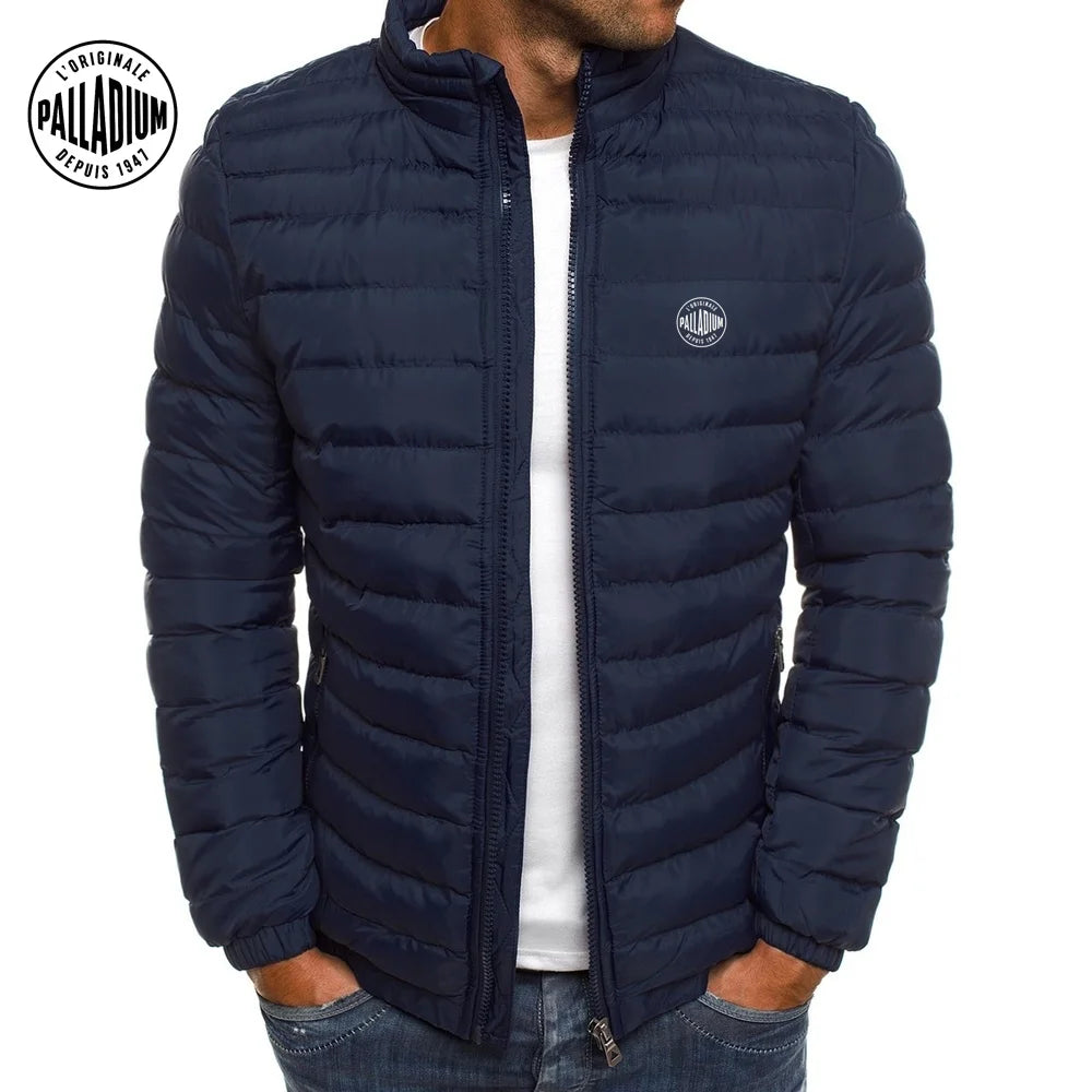 Palladium - Men's Warm Down Jacket Brand Casual Fashion Coat Standing UR Winter