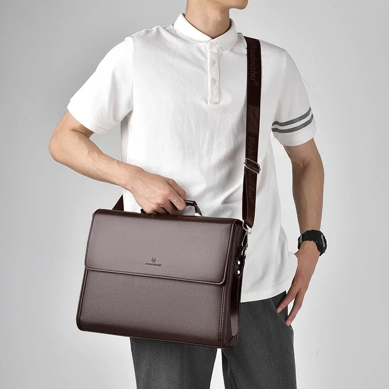 Soft Genuine Leather Men Shoulder Bag Casual Bolsos De Hombro Crossbody Bags Cowhide Sling Bag Male Black Sacoches Hommes