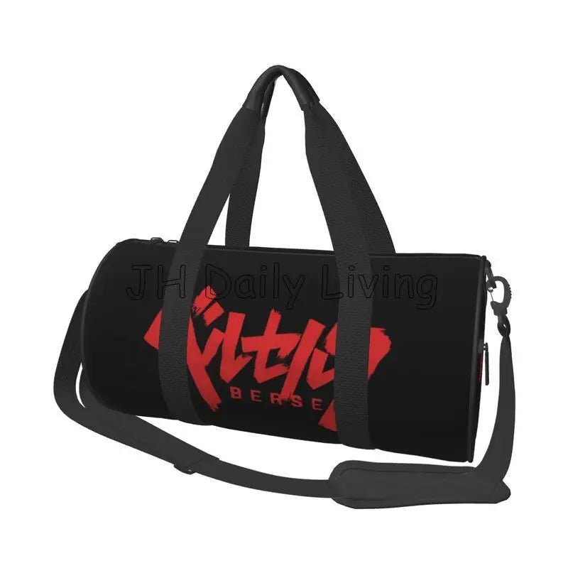 Japan Anime Berserk Gym Bag Fashion Street Waterproof Sports Bags Large Capacity Travel Handbag Novelty Fitness Bag for Couple