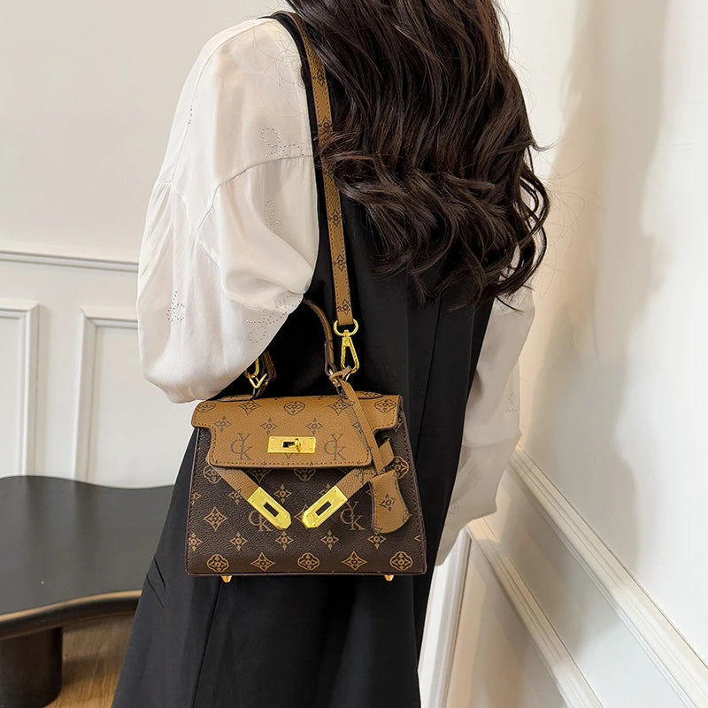 Women's Shoulder Bag Leather Crossbody Handbag, Famous Designer Messenger Tote Popular Classic Elegant For Formal Occasions