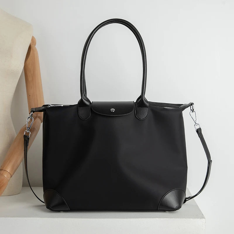 Women's Tote Bag Large Capacity Waterproof Oxford Cloth Women Shoulder Bag Luxury Designer Crossbody Bags Foldable Handbags