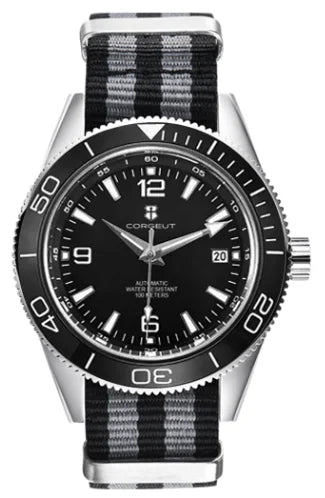 Luxury Corgeut Men's Watch 41mm Ceramic Bezel Waterproof 100m Sapphire Mechanical Diver Military NH35 8215 Automatic RELOJ