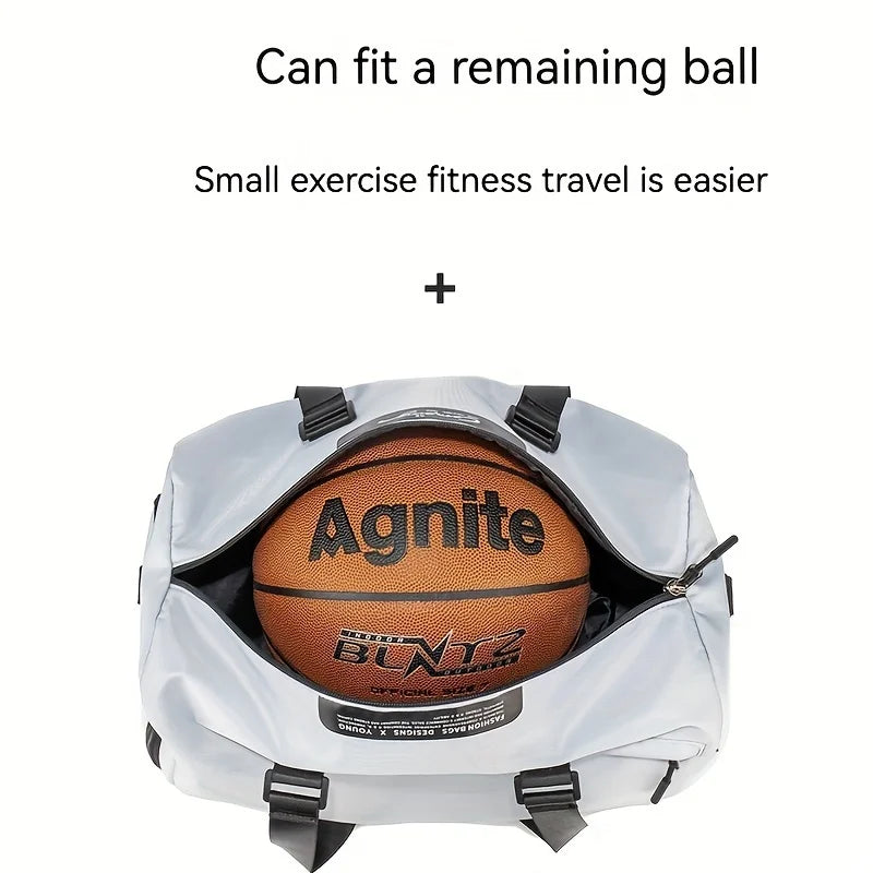 Lightweight Gym Bag Swimming Waterproof Excursion Bag Women's Large Capacity Business Trip Handbag Sports Crossbody
