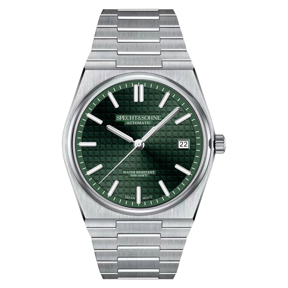 Specht&Sohne New Arrivals Men's Watch Miyota 8215 Automatic Mechanical Watches Stainless Steel 50M Waterproof Relogio Masculino