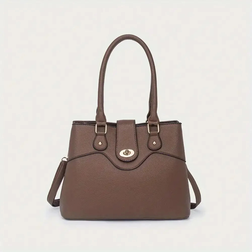 New tote bag handbag women's bag simple shoulder bag versatile women's bag messenger big bag commuting to work simple tote bag